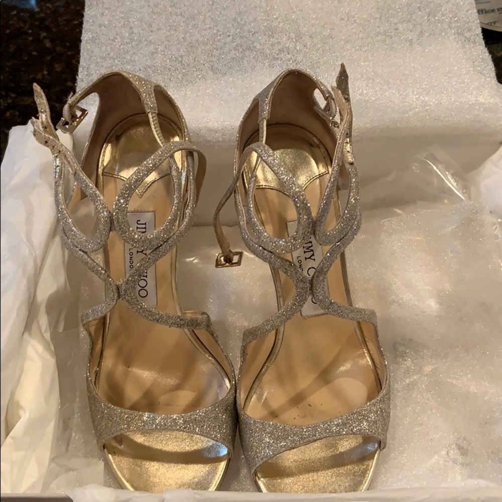 Jimmy Choo Lang Platinum Ice